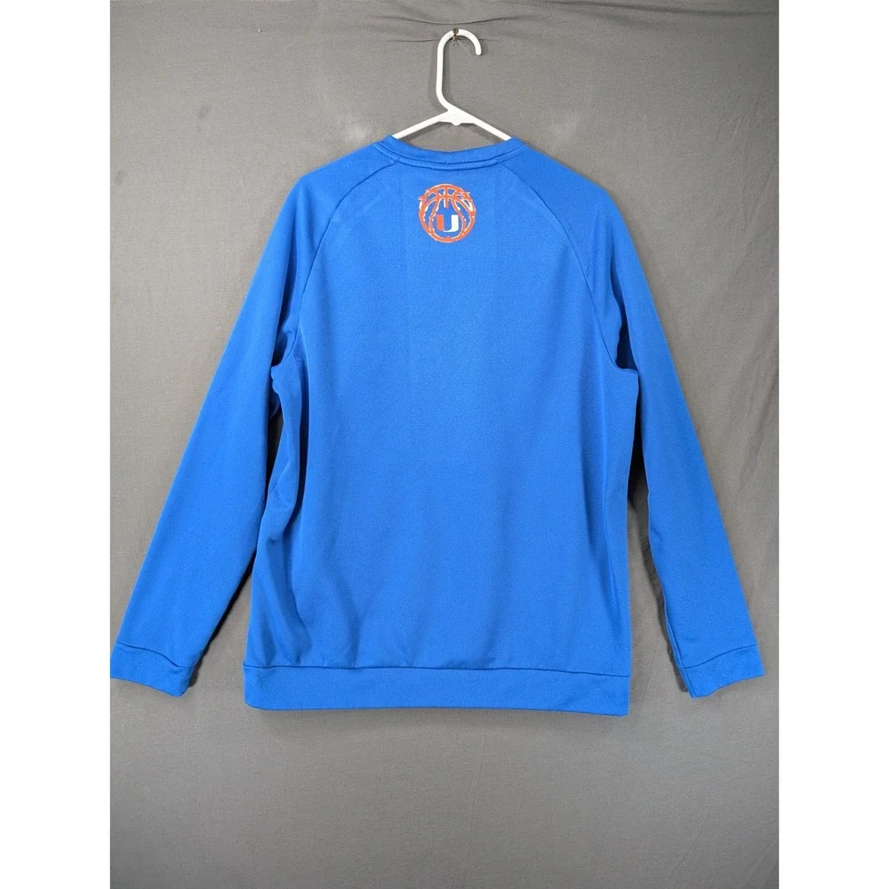 Nike Girls Basketball Pullover Sweatshirt Blue Large L Sports‎ Activewear